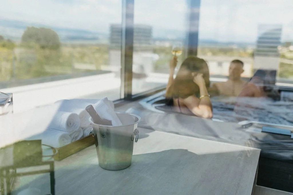 Jacuzzi s pogledom
